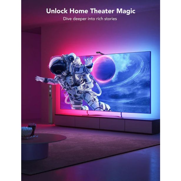 PAMETNI LED TRAK GOVEE ENVISUAL TV OSVETLITEV OZADJA 2 KAMERI