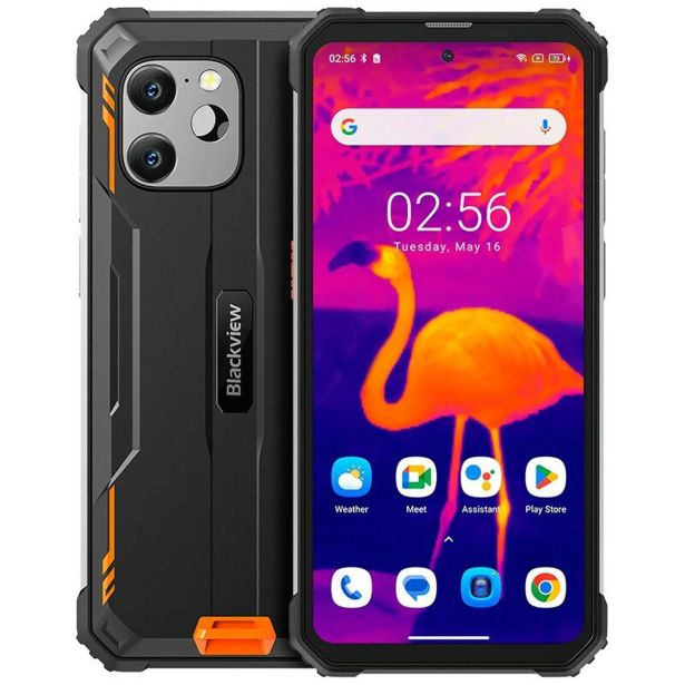 PAMETNI MOBILNI TELEFON BLACKVIEW BV8900 8+256GB ORANŽEN