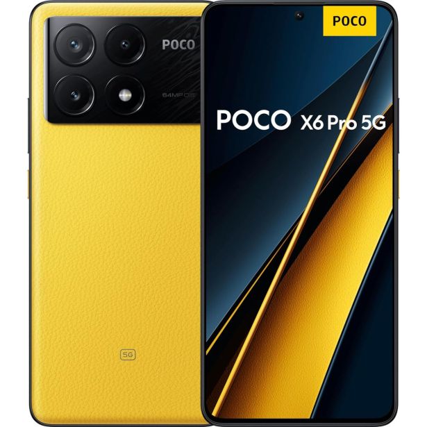 PAMETNI MOBILNI TELEFON POCO X6 PRO 5G 8+256GB RUMEN