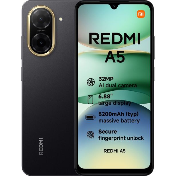 PAMETNI MOBILNI TELEFON XIAOMI REDMI A5 3GB RAM 64GB ČRN