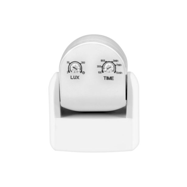 SENZOR COMMEL GIBANJE 180° BELI 12M 230V IP65