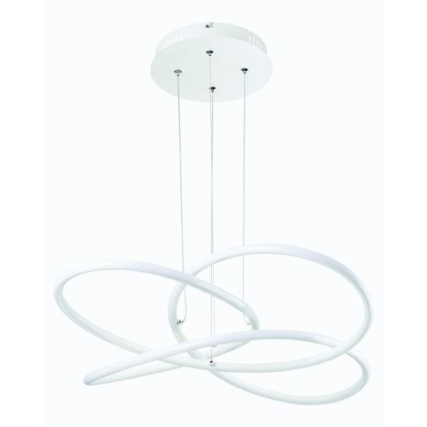 VISEČA SVETILKA PANDA 30W, BELA