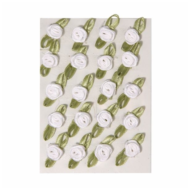 PAPIR, FILC, PENA, KREP RAYHER VRTNICE NA TRAKU 10 MM BELE, 20 KOSOV