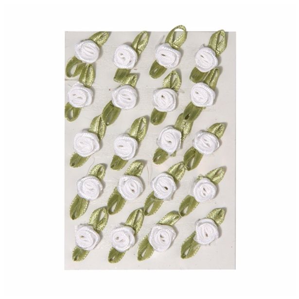 PAPIR, FILC, PENA, KREP RAYHER VRTNICE NA TRAKU 10 MM BELE, 20 KOSOV