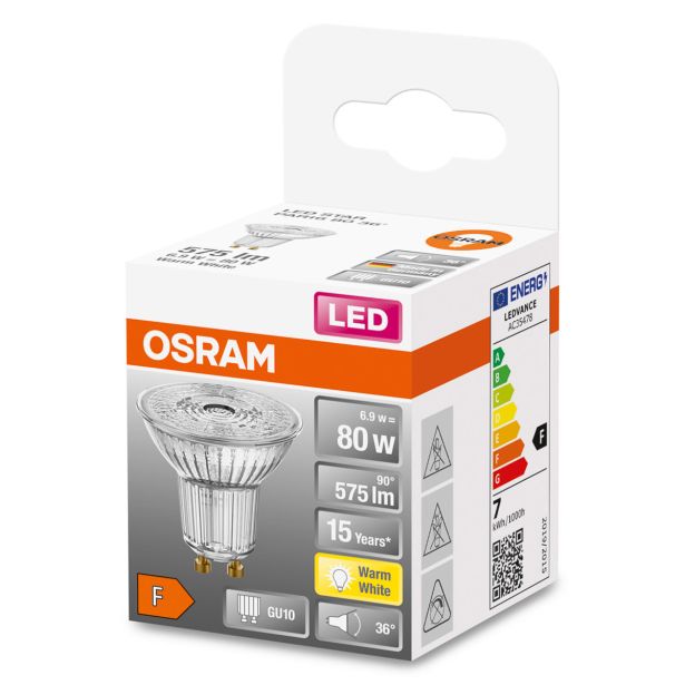 RAZNA LED ŽARNICA OSRAM PAR16 6.9W/827, 36° STAR, GU10