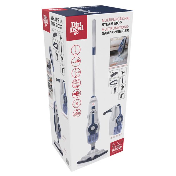 PARNI ČISTILNIK DIRT DEVIL DD7003 2V1