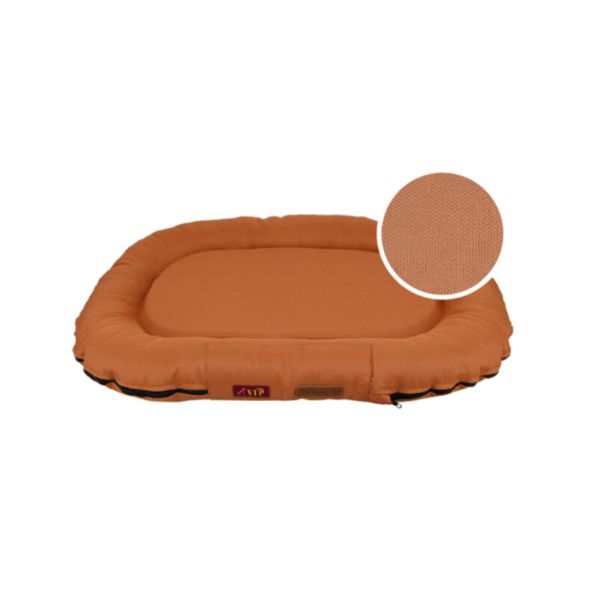 PASJA POJSTELJA TRAMP VIP BY TRAMP POSTELJA Z ZAŠČITO PROTI KOMARJEM, SVETLO RJAVA, 120 X 85 CM