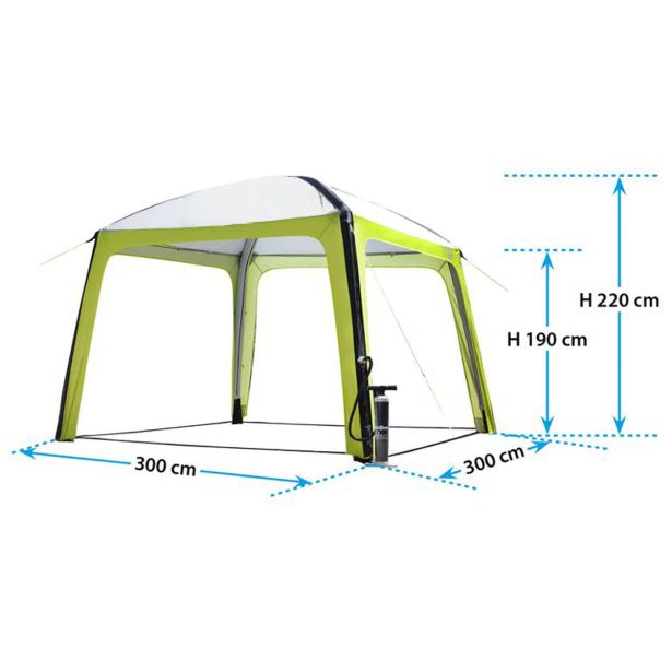 PAVILJON ZA KAMPIRANJE BRUNNER AQUAMAR A.I.R. TECH