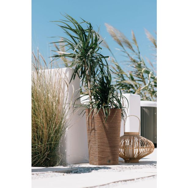 PE NOTRANJI LONEC PROSPERPLAST FURU KVADRAT ECO LES 295X295X550 MM TEAK