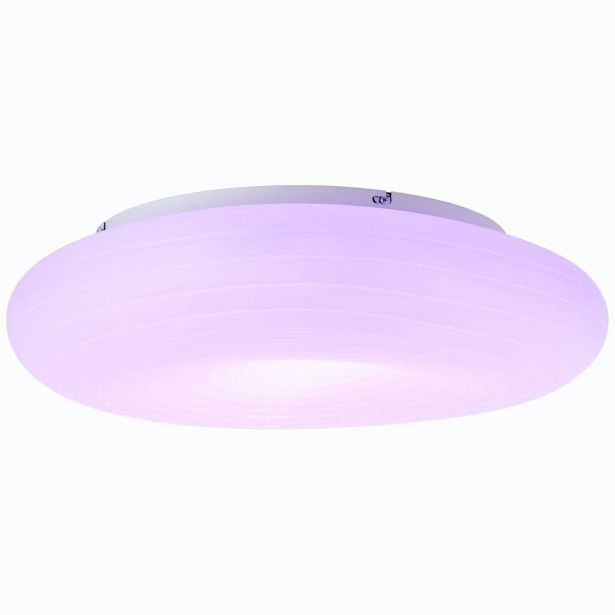 NADGRADNA STROP. SVETILKA PEBBLES 1X42W CCT, DIM, RGB, DALJ.UPR.