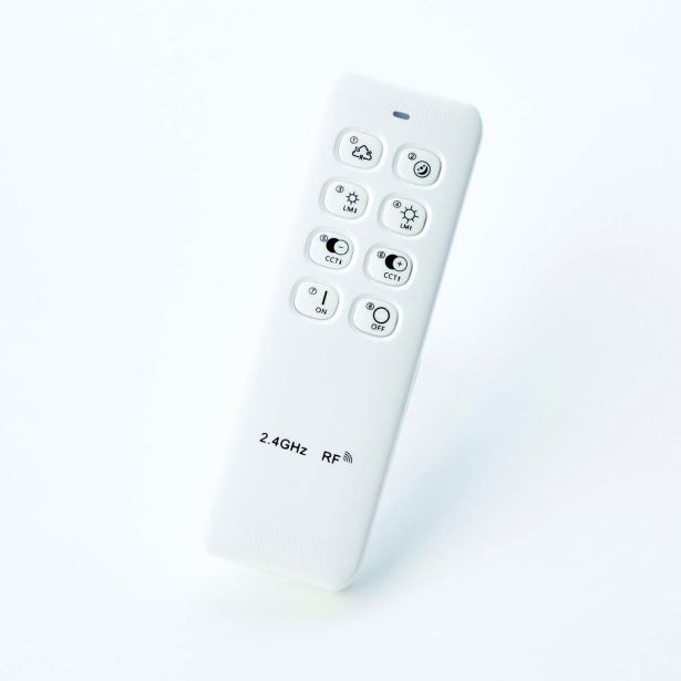 NADGRADNA STROP. SVETILKA PEBBLES 1X42W CCT, DIM, RGB, DALJ.UPR.