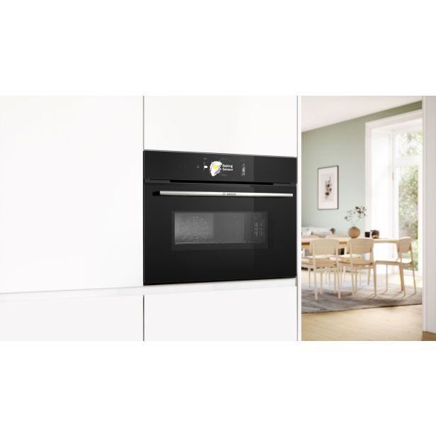 PEČICA Z MIKROVALOVI,PARO BOSCH CMG778NB1 Z MIKROVALOVI