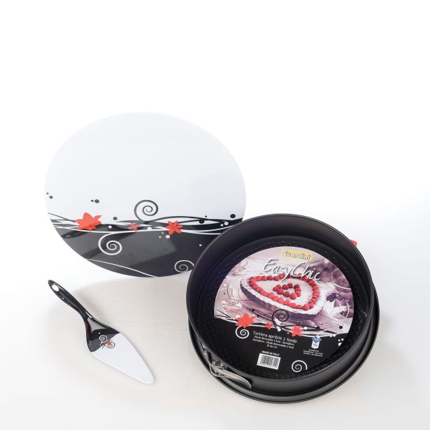 PEKAČ GUARDINI EASY CHIC ZA TORTO 3/1 S PODSTAVKOM, LOPATICO