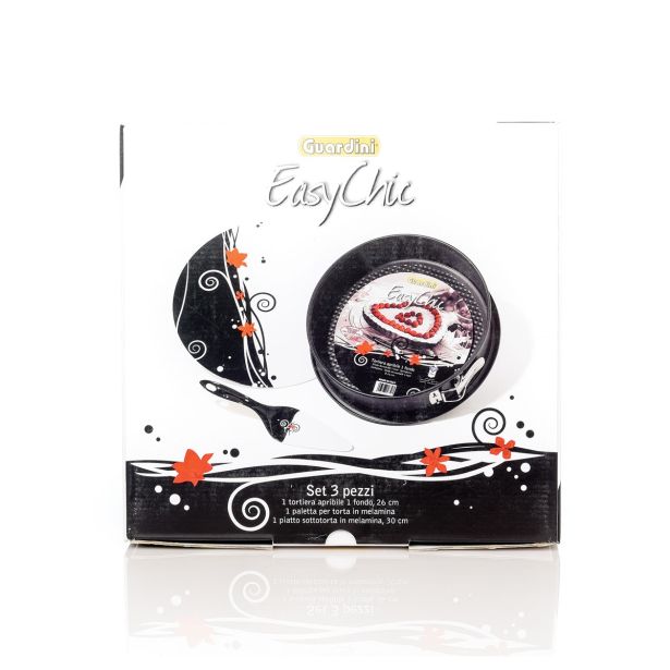 PEKAČ GUARDINI EASY CHIC ZA TORTO 3/1 S PODSTAVKOM, LOPATICO