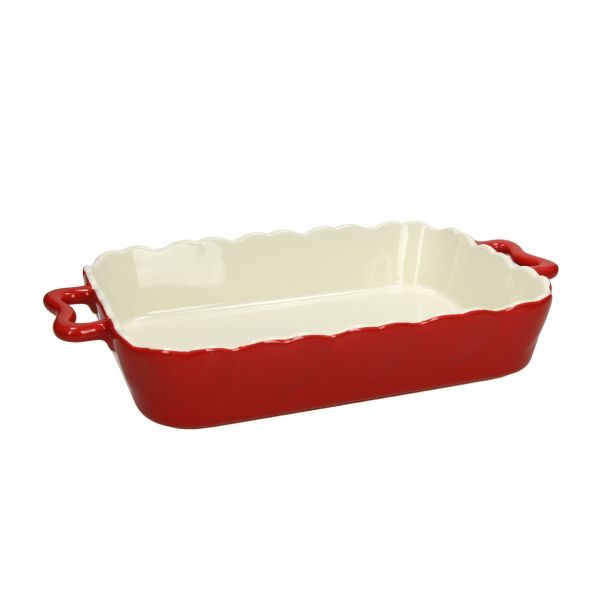 PEKAČ / MODEL ZA PEKO 39X23 CM BISTRO AMANDA RDEČE BARVE