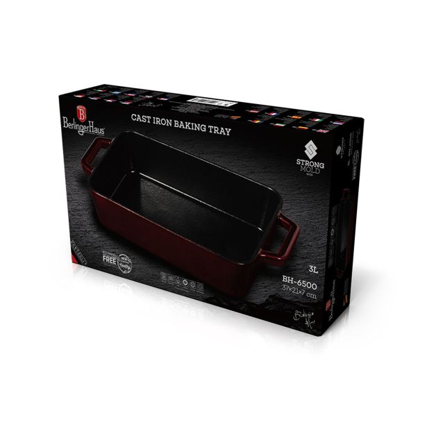 PEKAČ / MODEL ZA PEKO BERLINGER HAUS PEKAČ Z DVEMA ROČAJEMA 30 CM LITOŽELEZNI