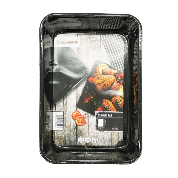 PEKAČ / MODEL ZA PEKO FACKELMANN 29X40 CM PEKAČ, EMAJL, RAHLO IZOBČENO DNO