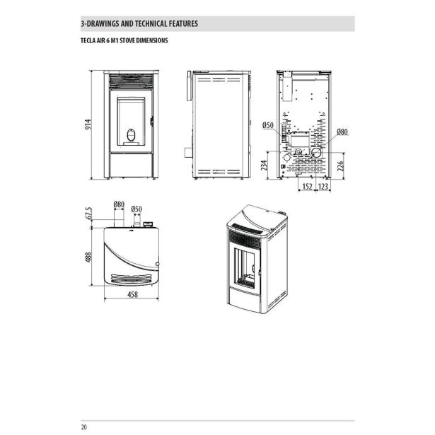 PELETNA PEČ MCZ TECLA