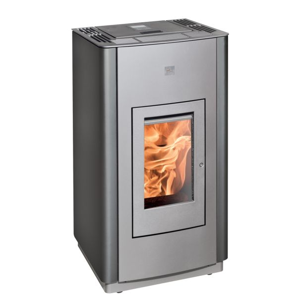 PELETNA PEČ HAAS+SOHN PELLETTO IV 419.08 BISERNA SIVA/ANTRACIT