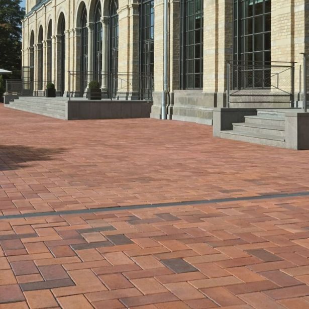 BETONSKI TLAKOVEC SEMMELROCK PENTER FLORENZBUNT OP TL 20/10/5.2 CM ORANŽNA NIAN