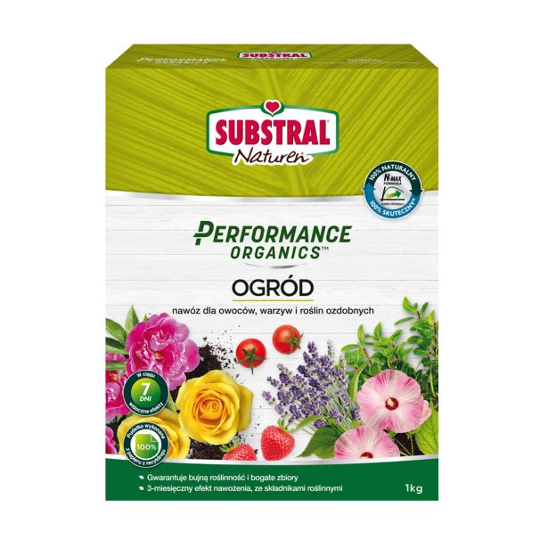 GNOJILO ZA VRT PERFORMANCE ORGANICS SUBSTRAL NATUREN 1 KG