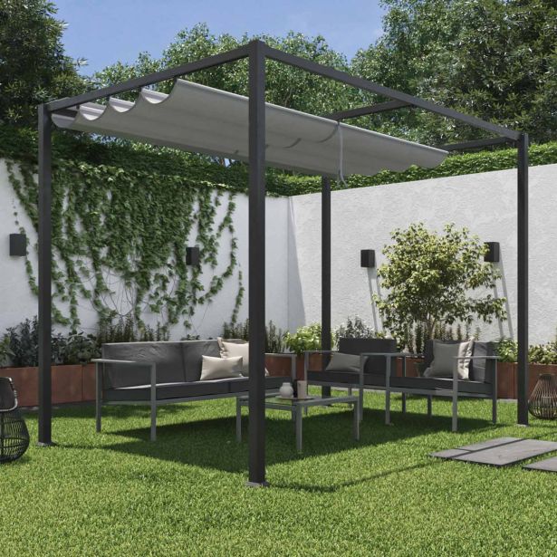 PERGOLA NATERIAL HORALI 200X300 ZLOŽLJIVA STREHA