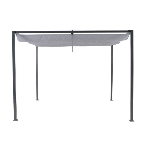 PERGOLA NATERIAL HORALI STEEL 300X300 ZLOŽLJIVA STREHA