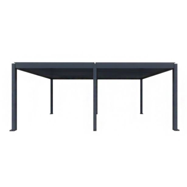 PERGOLA MS VISCOM BIOKLIMATSKA 5.85 X 4.03 M TEMNO SIVA