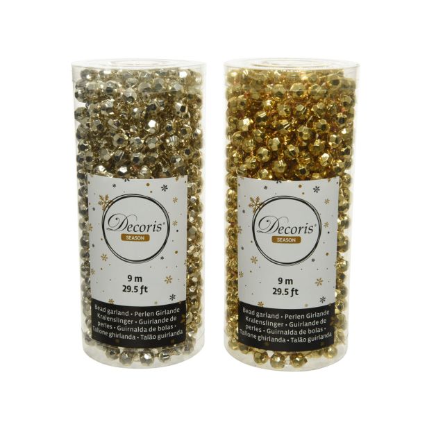 PERLE DECORIS ZLATE BARVE 9 M SORT