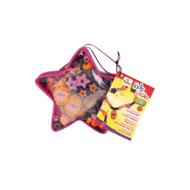 PERLE RAYHER SET PERL MAGIC STARS 80 G VIJOLIČNE