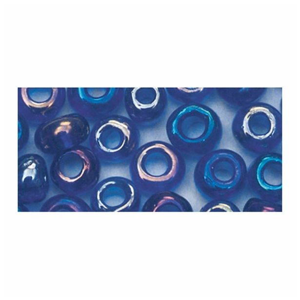 PERLE RAYHER TRANSPARENT T.MODRE 2.6MM 17 G