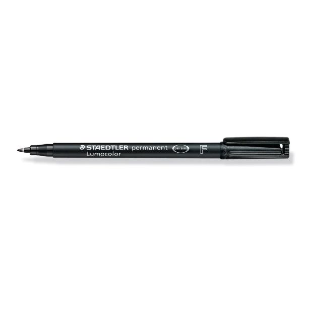 PERMANENTNI FLOMASTER STAEDTLER 318 ČRN F 0.6MM