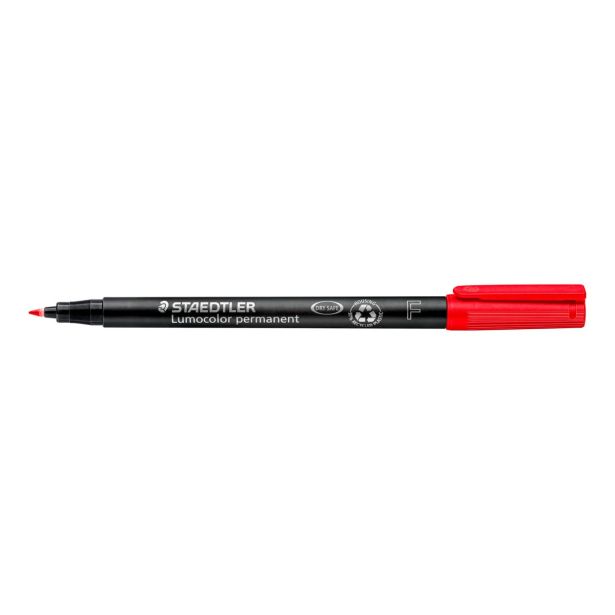PERMANENTNI FLOMASTER STAEDTLER 318 RDEČ F 0.6MM