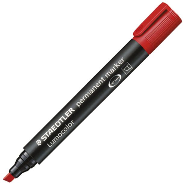 PERMANENTNI FLOMASTER STAEDTLER 350 RDEČ 2-5MM