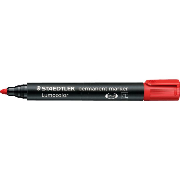 PERMANENTNI FLOMASTER STAEDTLER 352 RDEČ 2-5MM