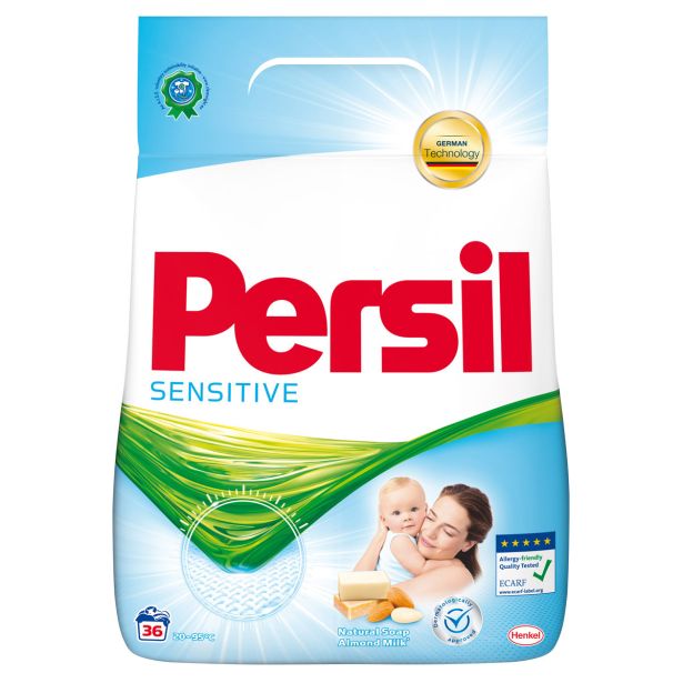 DETERGENT ZA PRANJE HENKEL LCH PERSIL SENSITIVE 36 PRANJ 2.34 KG, V PRAHU
