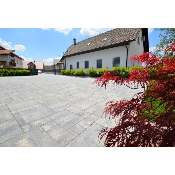 BETONSKI TLAKOVEC OBLAK GROUP PERUGIA MIX 16 TONALIT BEL, ČRN