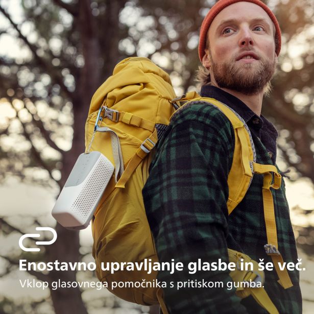 PRENOSNI ZVOČNIK  PHILIPS GO TAS4807W