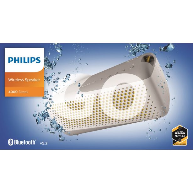 PRENOSNI ZVOČNIK  PHILIPS GO TAS4807W