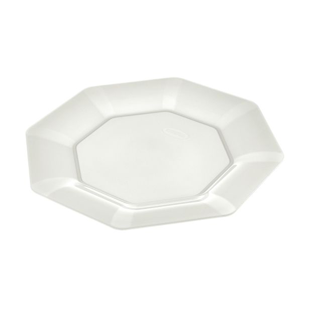 PIKNIK PROGRAM TONTARELLI KROŽNIK 26 CM X 1.8H PLITVI BELE BARVE