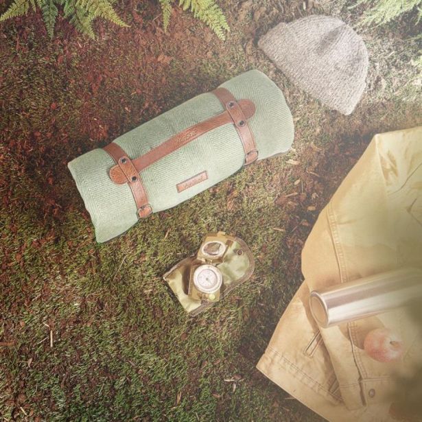 PIKNIK PROGRAM VONHAUS ODEJA VONSHEF 147 X 180CM, ZELENA