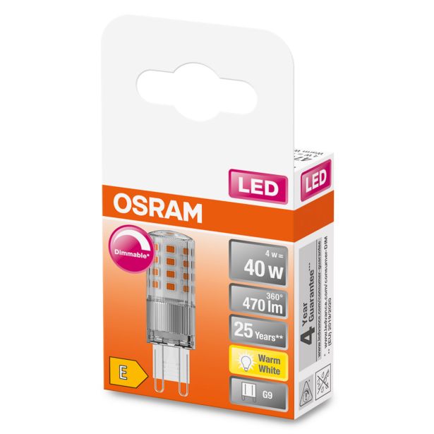 RAZNA LED ŽARNICA OSRAM PIN40 4W/827, G9 SST, DIM