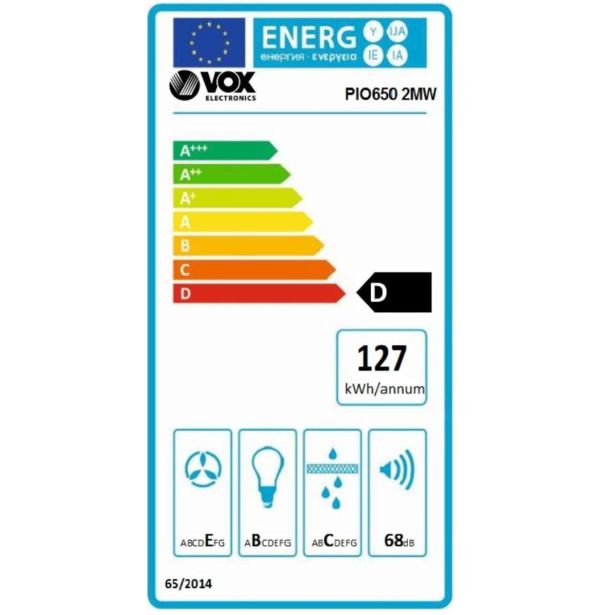 IZVLEČNA KUHINJSKA NAPA VOX PIO6502MW
