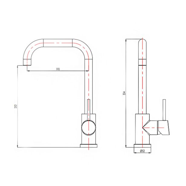 PIPA KUHINJSKA BLITZ BLITZ K 202/3 NIZKOTLAČNA 3 CEVI