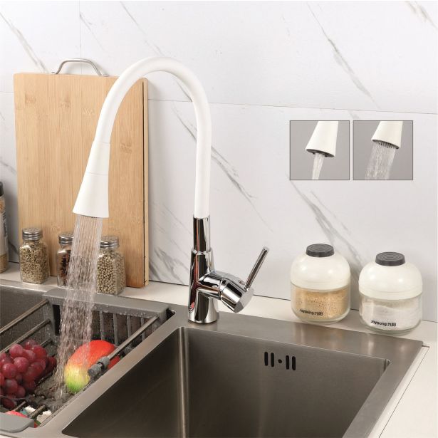 PIPA KUHINJSKA INTER CERAMIC HAVANA CINK/MEDENINA KROM/BELA