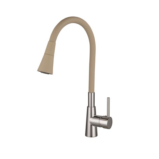 PIPA KUHINJSKA INTER CERAMIC HAVANA CINK/MEDENINA KROM/BEŽ