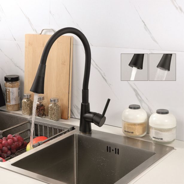 PIPA KUHINJSKA INTER CERAMIC HAVANA CINK/MEDENINA MAT ČRNA