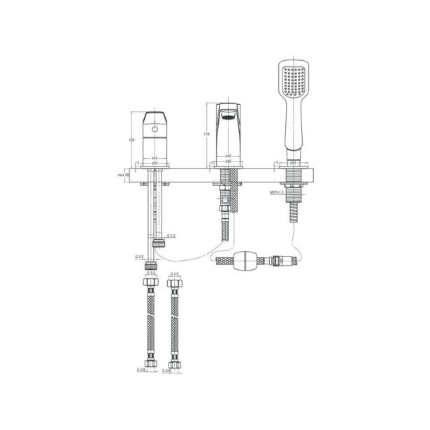 PIPA ZA KAD DEANTE SET JASMIN BGJ 013M