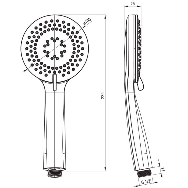 PIPA ZA KAD DEANTE SET JASMIN NERO BGJ N17M