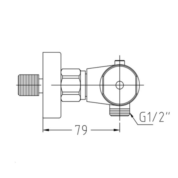 PIPA ZA TUŠ BLITZ COOL 517 TERMOSTATSKA - EKSPONAT